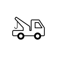 Tow Truck Vehicle Icon
