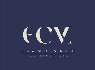 OCM abstract letter logo design. This logo is designed by three abstract letters.