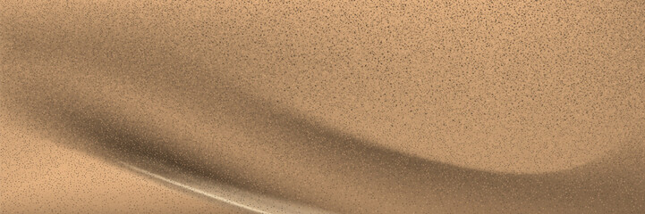  Chocolate and coffee powder, scattered cocoa on a light background. Particles of earth and dust. Brown sand texture.Top view of the cake.