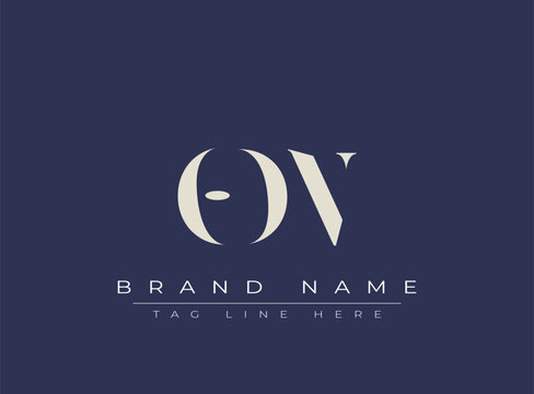 ODN abstract letter logo design. This logo is designed by three abstract letters.