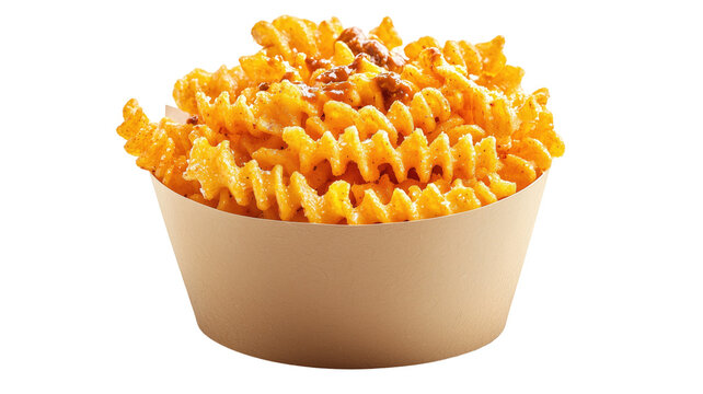 Pasta in bowl on a transparent background. Delicious Italian food concept.