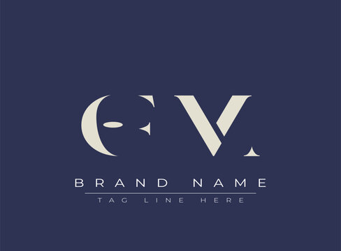 OFM abstract letter logo design. This logo is designed by three abstract letters.