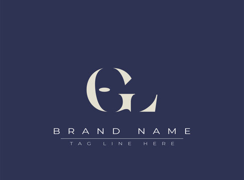 OGL abstract letter logo design. This logo is designed by three abstract letters.