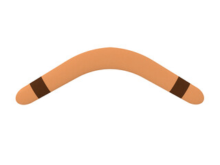 3D Rendering of a boomerang