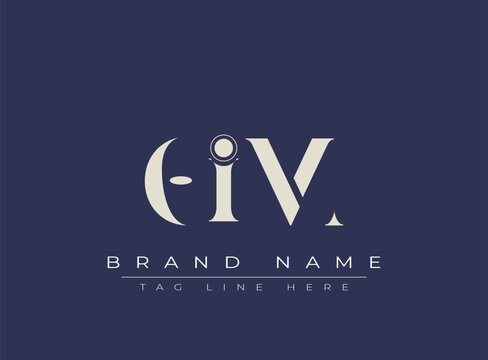 OIM abstract letter logo design. This logo is designed by three abstract letters.