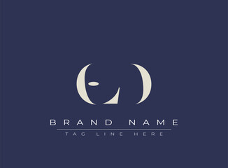 OLD abstract letter logo design. This logo is designed by three abstract letters.