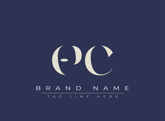 OPC abstract letter logo design. This logo is designed by three abstract letters.