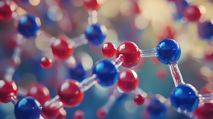 An advanced chemistry research facility with interactive digital models for studying chemical reaction mechanisms