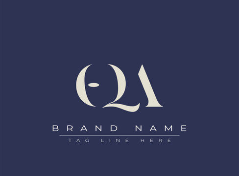 OQA abstract letter logo design. This logo is designed by three abstract letters.