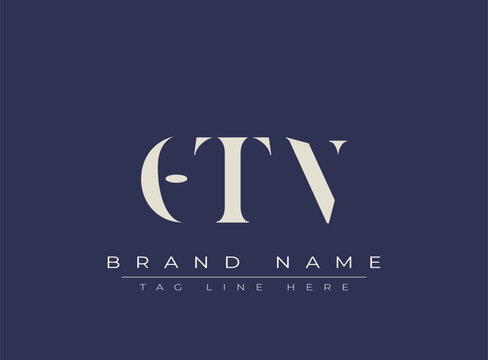 OTN abstract letter logo design. This logo is designed by three abstract letters.