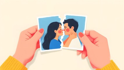 Broken love memories