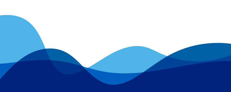 abstract blue wave vector background