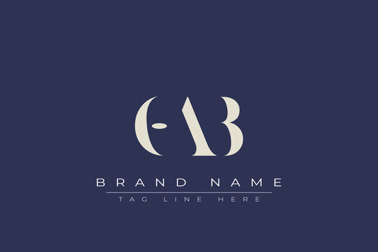 OAB abstract letter logo design. This logo is designed by three abstract letters.
