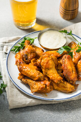 Homemade Spicy Buffalo Chicken Wings