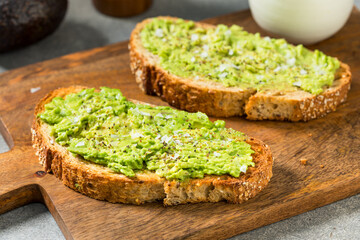 Healthy Homemade Avocado Toast for Brunch