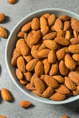 Organic Raw Whole Dry Almonds