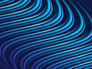 Digital technology wavy futuristic blue background, cyber nano information, future technology data innovation, internet network. Blue Sky HD Abstract Background Design.