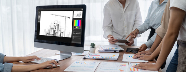 Architectural design brisk software application for architect business and professional designer