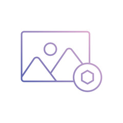 Picture vector icon