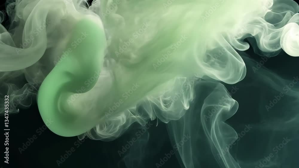 Poster digital clouds swirling above advanced data processing in a modern environment, digital clouds over 