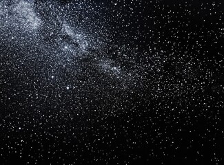 Obraz premium Dramatic Night Sky Showcasing Vast Expanse of Stars and Milky Way