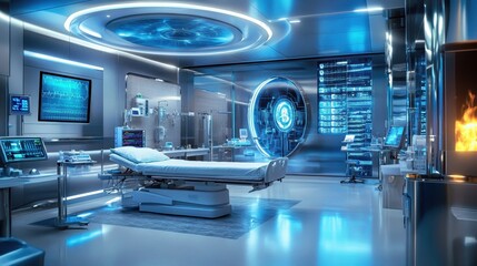 Well-equipped medical bay showcasing the essentials for patient care.