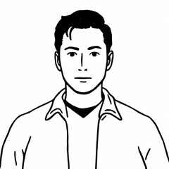 portrait of a young man