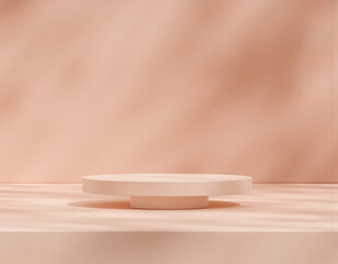 Product Scene Platform Pink