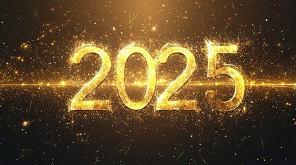 The year two thousand and twenty five is displayed prominently