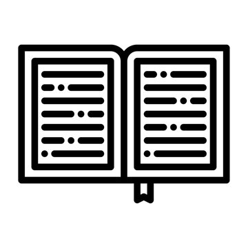 open book black outline clip art preview