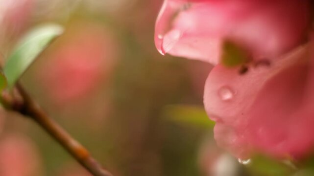 water droplets macro