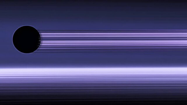 Planet transit, star streaks, space background, cosmic event, science illustration