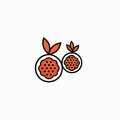 Obraz premium Hand drawn pomegranate design. Delicious fruit. Hand drawn sketch. Vintage style. minimalist head logo, Icon, element. Vector illustration