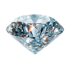 Brilliant Cut Diamond with Sparkling Facets 