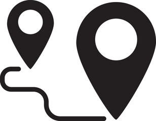 Vector GPS icons, Map Pins, Navigation Markers