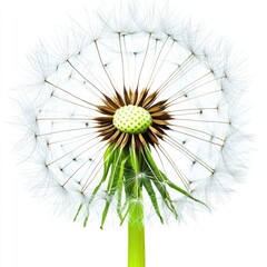 Obraz premium Close-up of a dandelion seed head (1)