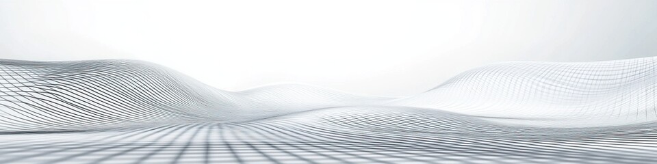 Abstract flowing wire mesh pattern with white background. Background design template. Design for prints, poster, cover, wall arts and home decoration