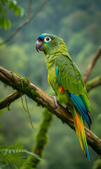 Obraz premium blue and green macaw