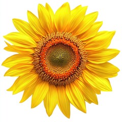 Fototapeta premium Vibrant sunflower blossom