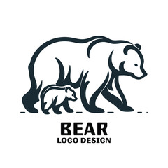 Bear Vector Logo Design