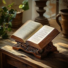 Beautiful calligraphic script in antique book high resolution picture