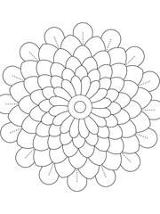 PrintFlowers Coloring Pages For Adules