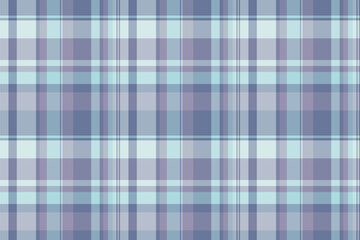 Subtle pastel plaid pattern in calming blues and purples. Perfect for textile design, website backgrounds, or creating a serene atmosphere.  Evokes feelings of tranquility and order.