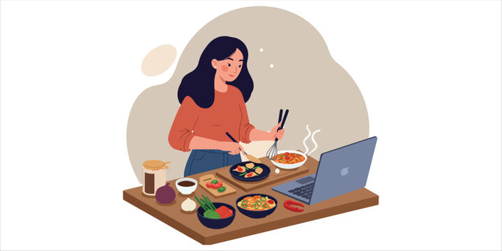 Cultural Cooking Class, Travelers learning to cook traditional dishes with a local chef in a rustic kitchen setting