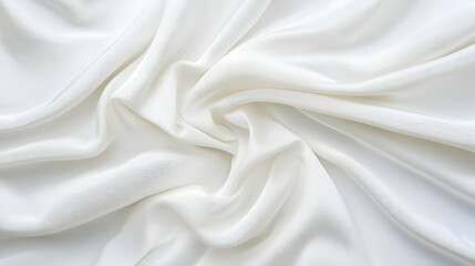 White Fabric Texture With Subtle Design
