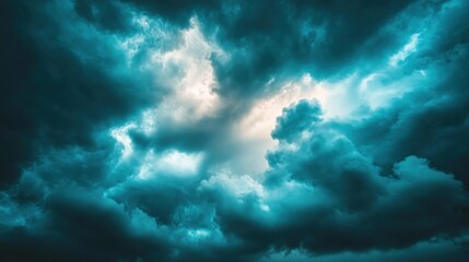 Obraz premium Dark Storm Clouds