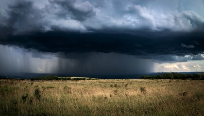 Obraz premium cloud with rain