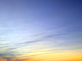 Beautiful golden red sky sunset after a warm day in England glow of warmth