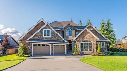 Suburban House Exterior