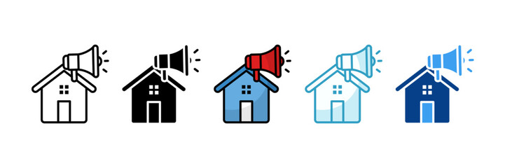 Marketing  Icon Set Multiple Style Collection